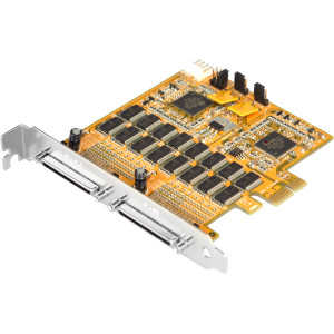 16-Port RS-232 PCI Express Card (Serial Cables Included)